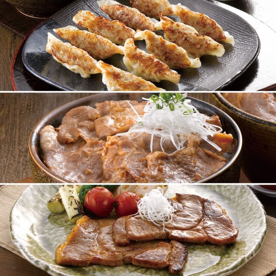 黒豚 バラエティーセット 餃子30個 生姜焼き丼の具3袋 甘味噌漬け3袋