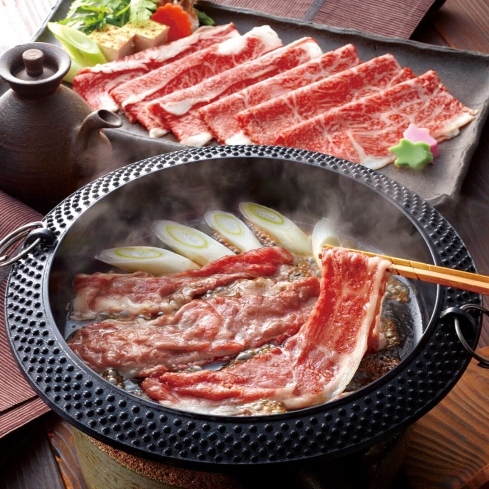 松阪牛 すきやき肉 もも肉・ばら肉 各200g