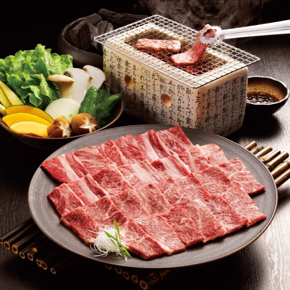 宮崎牛 5等級 焼肉 肩ロース肉 もも肉 各300g
