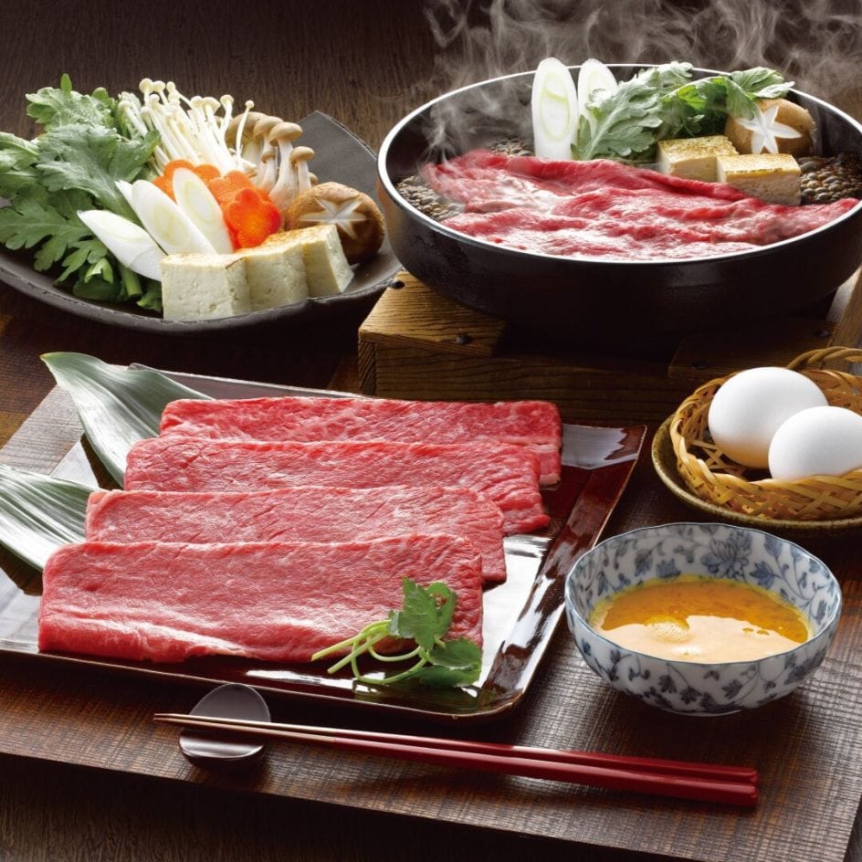 松阪牛 すきやき肉 もも肉 ばら肉 計400g