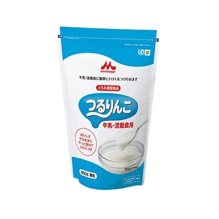 クリニコ つるりんこ 牛乳 流動食用 とろみ調整食品 800g 1袋 (7-2742-02)