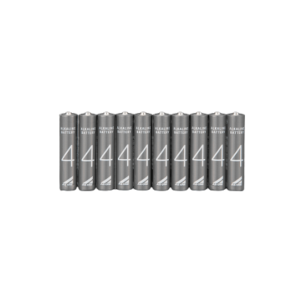 アズワン アルカリ乾電池 単4 10本パック (4-4953-03)