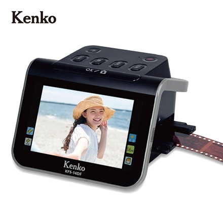 Kenko ケンコー 5インチ液晶 フィルムスキャナー KFS-14DF
