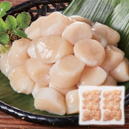 北海道産 刺身でも食べられる 帆立貝柱 2kg