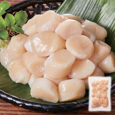 北海道産 刺身でも食べられる 帆立貝柱 1kg