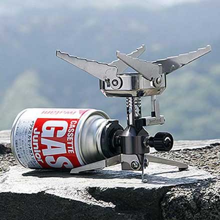 〈イワタニ〉カセットガス式小型バーナー
