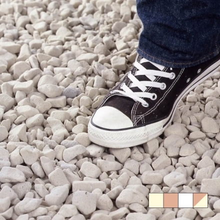 防犯にもなる音ジャリ60L ブラウン