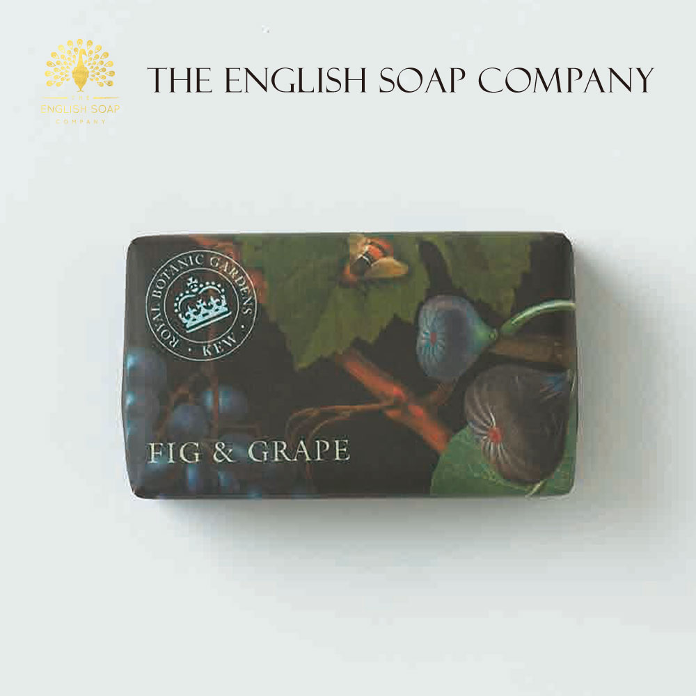 English Soap Company イングリッシュソープカンパニー KEW GARDEN キュー・ガーデン Luxury Shea Soaps シアソープ Fig & Grape フィグ＆グレープ