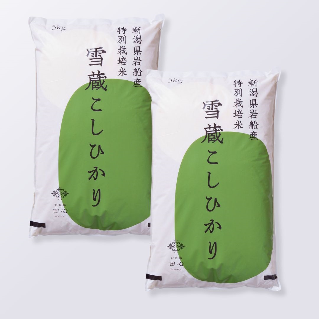 新潟県岩船産 雪蔵こしひかり 10kg 特別栽培米