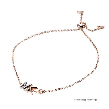 マイケルコース MICHAEL KORS ブレスレット Two-Tone Logo Slider Bracelet MKC1556AN931