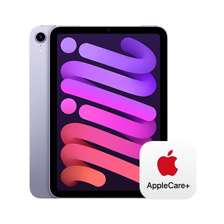 Apple iPad mini 第6世代 Wi-Fiモデル 64GB - パープル with AppleCare+ ※他色あり