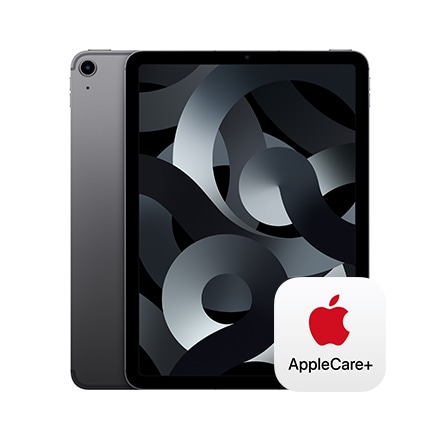 Apple iPad Air 第5世代 Wi-Fi + Cellularモデル 256GB 10.9インチ - スペースグレイ with  AppleCare+