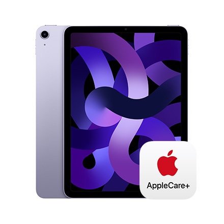 Apple iPad Air 第5世代 Wi-Fiモデル 64GB 10.9インチ - パープル with AppleCare+ ※他色あり