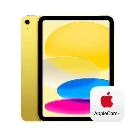 Apple iPad 第10世代 10.9インチ Wi-Fiモデル 256GB - イエロー withAppleCare+