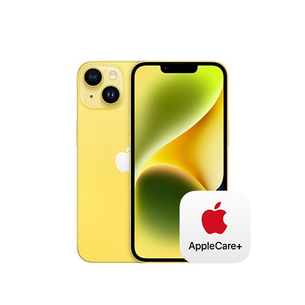 Apple iPhone 14 SIMフリー 128GB イエロー with AppleCare+