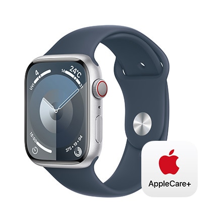 Apple Watch 7 GPSモデル 45mm ブラック AppleCare | nate-hospital.com