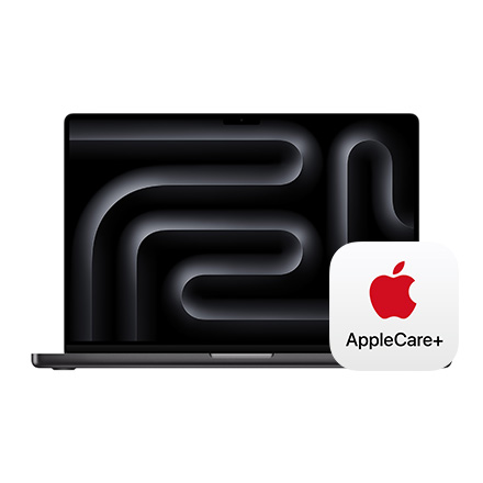 Apple MacBook Pro 16インチ 14コアCPUと30コアGPUを搭載したApple M3 Maxチップ, 1TB SSD - スペースブラック with AppleCare+