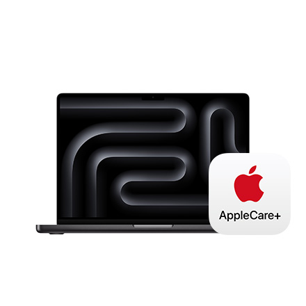 Apple MacBook Pro 14インチ 11コアCPUと14コアGPUを搭載したApple M3 Proチップ, 512GB SSD - スペースブラック with AppleCare+