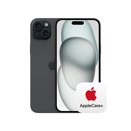 Apple iPhone 15 Plus SIMフリー 128GB ブラック with AppleCare+