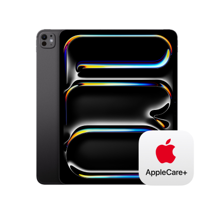 Apple iPad Pro 13インチ Wi-Fi + Cellularモデル 2TB（Nano-textureガラス搭載）- スペースブラック with AppleCare+