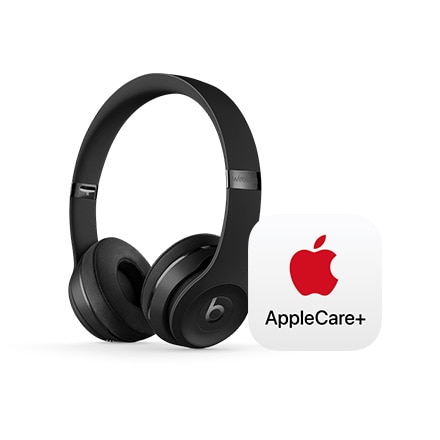 Beats Solo3 Wirelessヘッドフォン - ブラック+AppleCare+ for