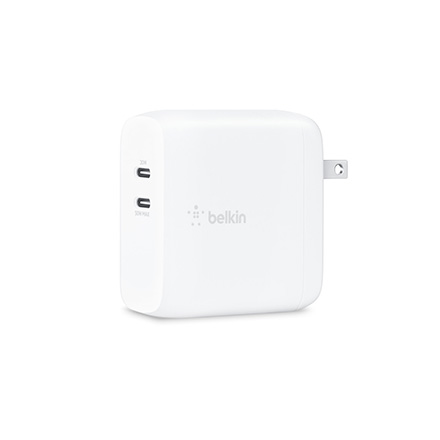 Belkin BOOSTCharge Pro Dual USB-C Wall Charger 70W