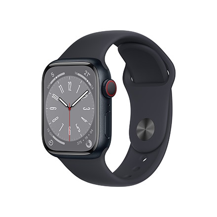 Apple Watch Series8（GPS+Cellularモデル）- 41 mmミッドナイト