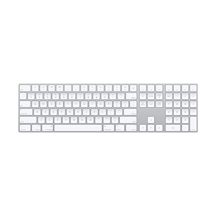 Apple Magic Keyboard（テンキー付き）- 英語（US） - シルバー