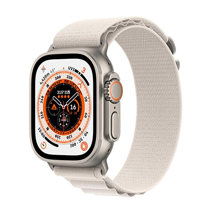 Apple Watch Ultra（GPS+Cellularモデル）- 49mm バンドサイズS