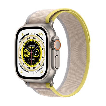 Apple Watch Ultra（GPS+Cellularモデル）- 49mm チタニウムケースと