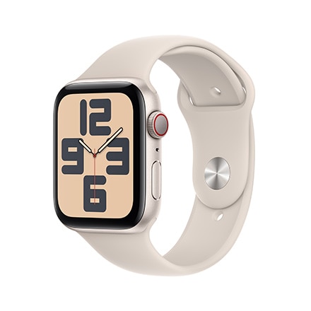 Apple Watch SE 第2世代 （GPS + Cellularモデル）- 44mmミッドナイト ...