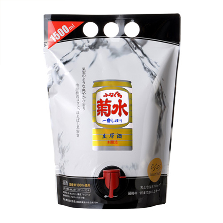菊水 ふなぐち一番しぼり スマートパウチ 1.5L×6本 1500ml 日本酒 新潟 RSL