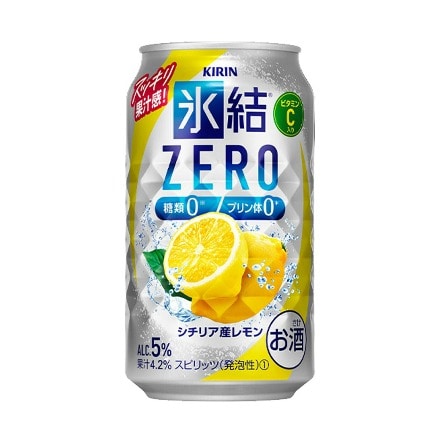 キリン 氷結 ZERO シチリア産レモン 350ml缶×1ケース（24缶）YF