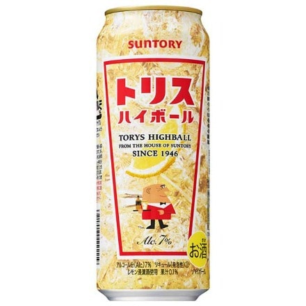 サントリー トリスハイボール缶 500ml 缶 48本 (24本×2ケース) SUNTORY トリス ハイボール サワー 長S