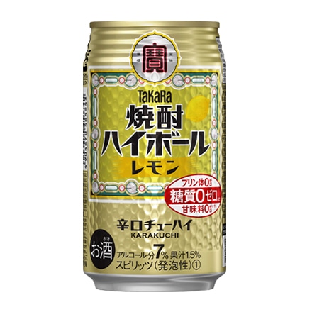 ＴＡＫＡＲＡ 焼酎ハイボール レモン350ml×48本 YF