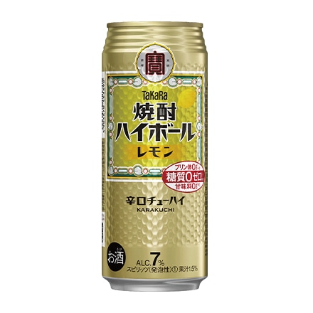 焼酎ハイボール 宝 レモン タカラ レモン 500ml 缶 24本 長S