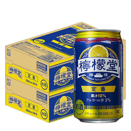 こだわりレモンサワー専門店 檸檬堂 定番レモン 350ml缶×48本 (24本×2ケース) YF
