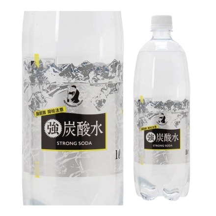 PRO 強炭酸水 1000ml×12本 1ケース 長S