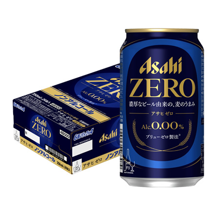 アサヒゼロ ノンアルコールビール 350ml×24本 1ケース YF