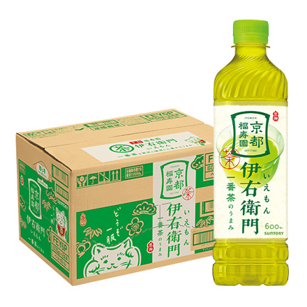 サントリー 京都 福寿園 伊右衛門 600ml 24本 緑茶