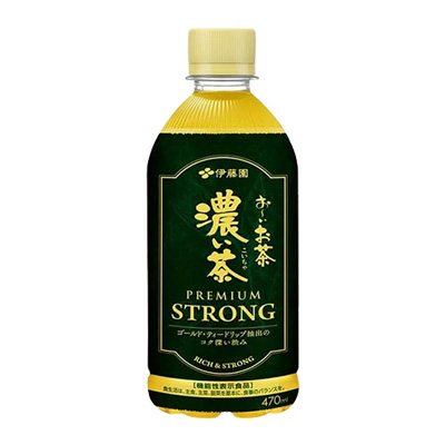 おーいお茶 濃い茶 プレミアムストロング 470ml×24本 緑茶 機能性表示食品 RSL