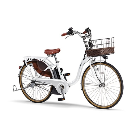 ヤマハ 電動自転車 2023年モデル PASウィズDX PA24WDX ピュアパールホワイト 24インチ