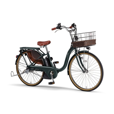ヤマハ 電動自転車 2023年モデル PASウィズDX PA26WDX ディープレイクグリーン 26インチ