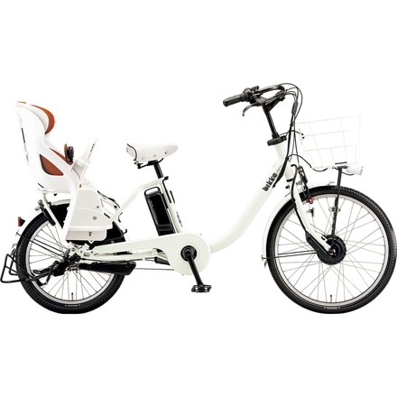 ブリヂストン 電動自転車 2023年モデル モブdd BM0B43 E.XBKホワイト 20インチ