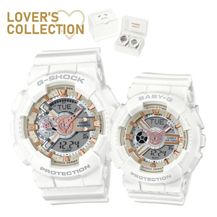 腕時計 カシオ LOV-24A-7AJR Gショック G-SHOCK ペア ラバコレ Lover’s Collection 2024