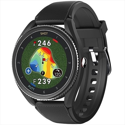 ボイスキャディ T9 腕時計タイプ GPS 時計型 距離計 ブラック｜永久