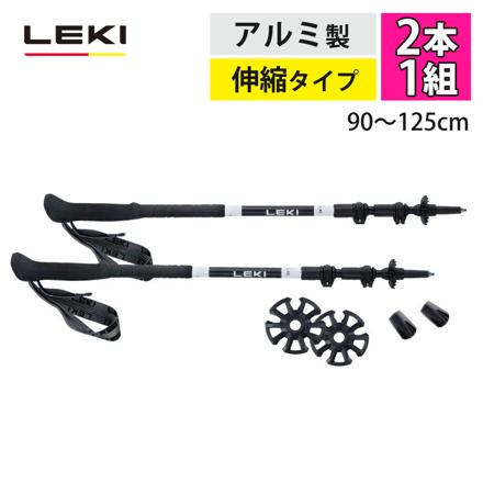 レキ トレッキングポール スカイテラ ライト コンパクト (1300550) 190 ブラック 2本1組 (LEKI)