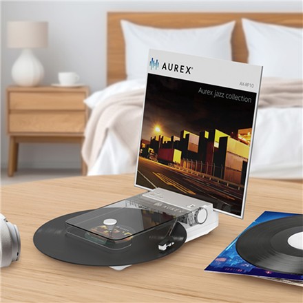 【レコードプレーヤー】東芝 レコードプレーヤー AX-RP10(W)