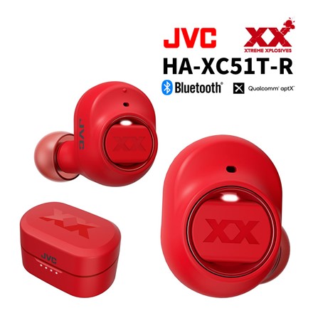 JVC ワイヤレスステレオヘッドセット HA-XC51T-R