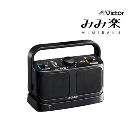 ビクター テレビ用手元スピーカー ワイヤレススピーカーシステム みみ楽 ブラック SP-A900-B